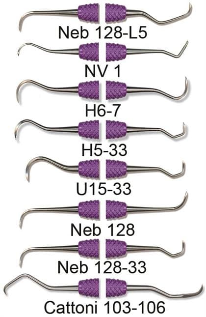 PDT Cruise H6/7 Double-Ended Sickle Scaler, Anterior, Passionate Purple Resin Handle, R110 thumbnail 12