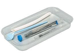 Zirc Flat Slide Tray for Procedure Tub, Clear, 9-3/4" x 5-3/8" x 1-1/16", 20Z467 thumbnail 7