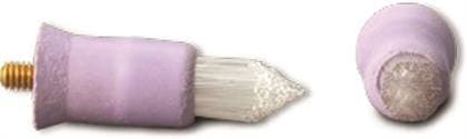 Densco® Tapered Prophy Brush, Snap-On, Purple, 36/Bag, 085077-036 thumbnail 4