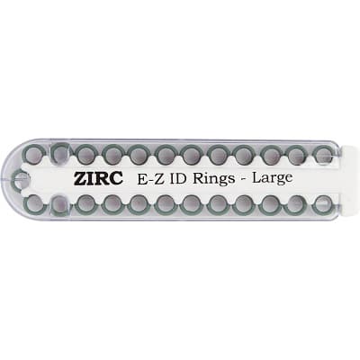 Zirc E-Z ID Rings, Large, Green, 1/4", 25/Pack, 70Z200D thumbnail 4