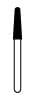 NTI Diamond Bur, FG, Round End Taper, #856-021, 2.1 mm, Super Coarse, Black, 5/Pk, SC856-021 thumbnail 12