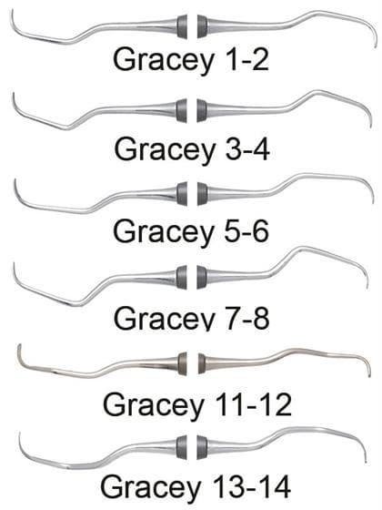 Nordent Relyant Gracey Curette #1-2, Double-End, Relyant #6 Handle, Stainless Steel, VSCGR1-2 thumbnail 5