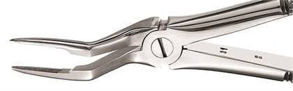 Hu-Friedy #97 European Style Root Forceps, Serrated, Upper Roots, FX97 thumbnail 4