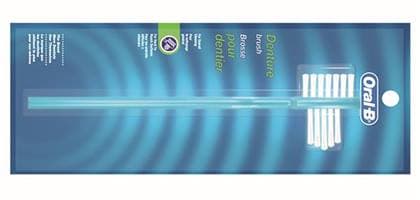 Oral-B Denture Brush, Dual Head, 35 Tuft, Blue Handle, 6/Box, 80310196 thumbnail 17