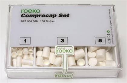Roeko Comprecap Compression Caps, Refill, Size 1, Small, 7 mm, 120/Pk, 530008 thumbnail 8