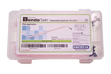 Centrix Benda Twin Disposable Double-Ended Brush Applicators, Blue, Regular Point, 400/Box (370108) thumbnail 12