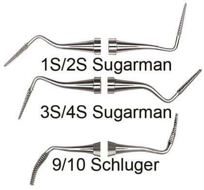 Hu-Friedy Schluger Bone File #9/10, Double End, #523 Octagon Handle, FS9/10S thumbnail 6
