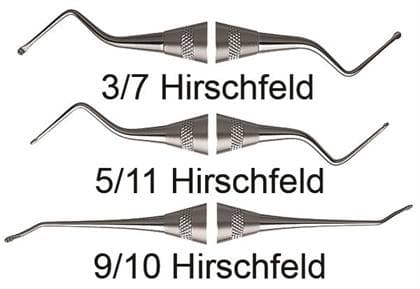 Hu-Friedy Hirschfeld File Scaler 9/10 Double-Ended with #2 Octagon Handle, FH9/10 thumbnail 4