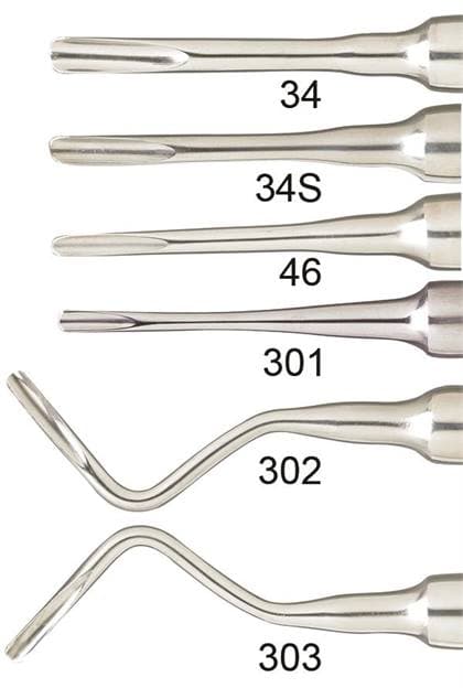 Miltex Apical Elevator #46, Single-Ended, Cryer, Stainless Steel, DEL46 thumbnail 6