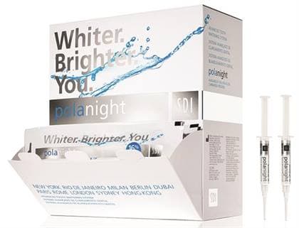 Pola Night Tooth Whitening System, 16% Carbamide Peroxide, Bulk Kit, 1.3 g Syringes, Spearmint, 50/Pk, 7700028 thumbnail 12