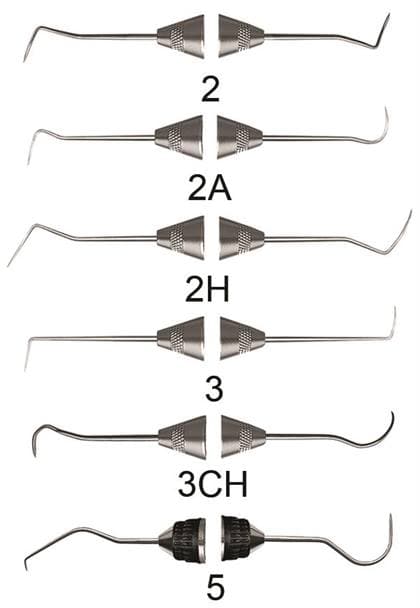 Hu-Friedy Double-End Explorer #5 (17/23), #6 Satin Steel Handle, EXD56 thumbnail 12