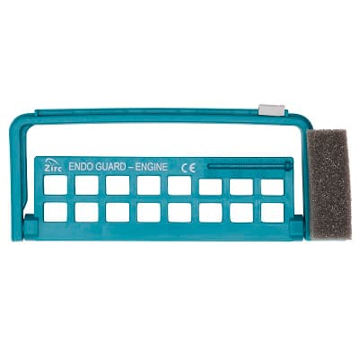 Steri-Endo Guard Engine File/Reamer Organizer, Teal, Holds 11 Engine & 5 Hand Files, 50Z452J thumbnail 7