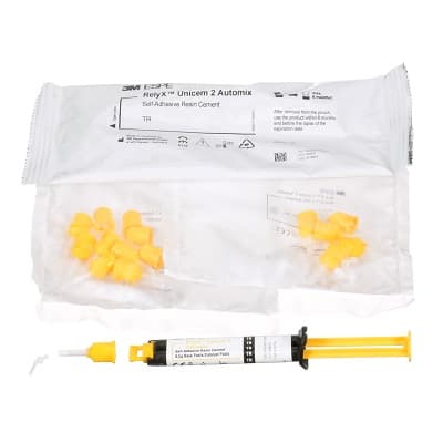 3M RelyX Unicem 2 Automix Self-Adhesive Resin Cement Refill Kit, Translucent, 8.5 g Syringe, 56848 thumbnail 20