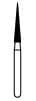 NTI FG Diamond Bur, Coarse, Needle, #859-016, 1.6 mm Diameter, 10.0 mm Length, Green, 5/Pkg, C859-016 thumbnail 6