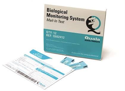 Quala Biological Monitoring Mail-In Spore Test Strips, Weekly, 48/Bx thumbnail 2