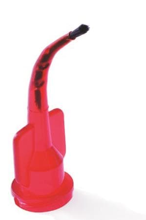 Spira-Flo Brush Tips, Red, 18-19 Gauge, Pre-Bent, 100/Pk, 321400 thumbnail 14