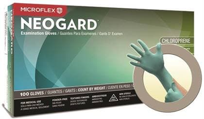 Microflex Neogard Chloroprene Exam Gloves, Powder-Free, Non-Sterile, Green, X-Large, 100/Box, C524 thumbnail 14