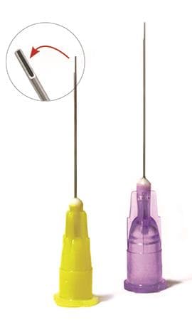 CanalPro Irrigating Slotted-End Tips, 30 Gauge, Universal Luer Lock, Purple, 100/Pack, 60011168 thumbnail 8