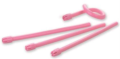 Crosstex Advantage Premium Saliva Ejectors, Pink/Pink, Non-Removable Tip, Latex-Free, 100/Bag, ZPP thumbnail 13