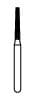 NTI® FG Diamond Bur, Super Coarse, Flat End Taper, #847-012, 1.2 mm Diameter, 8.0 mm Head Length, Friction Grip, 5/Pk, SC847-012 thumbnail 5