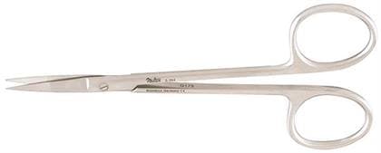 Miltex Iris Surgical Scissors, 4-1/2" Straight, Stainless Steel, Sharp/Sharp, Each thumbnail 10