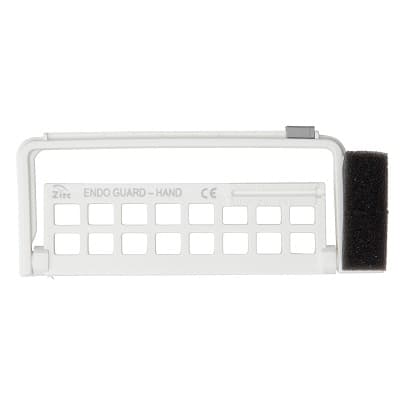 Steri-Endo Guard Hand 16-Hole Endodontic File Organizer, White, 5-3/8" x 3/8" x 2-3/16", 1/Pk, 50Z450A thumbnail 6