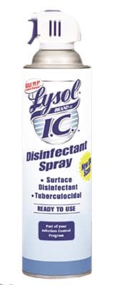 Lysol I.C. Disinfectant Spray with Control Flo Valve, 19 oz Aerosol Can, 95029 thumbnail 5