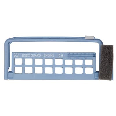 Steri-Endo Guard Engine Organizer, Blue, Holds 11 Engine & 5 Hand Files, 5-3/8" x 3/8" x 2-3/16", 50Z452B thumbnail 9