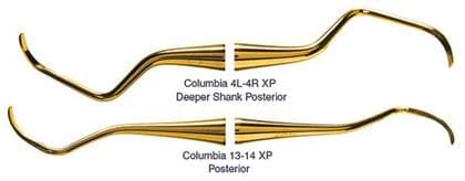 American Eagle Columbia 4L-4R XP Sharpen-Free Universal Curette, Double End, EagleLite Stainless Steel, 3/8" (9.5mm), AECC4L-4RXPZ thumbnail 4