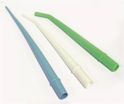 Crosstex Surgical Aspirator Tips, White, Standard, 1/8" (0.32 cm), 30° Angle, 25/Bag, ZSAWH thumbnail 14
