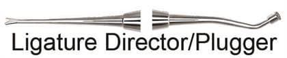 Hu-Friedy Ligature Director/Plugger, Double End, #2 Octagonal Handle, LDP thumbnail 4