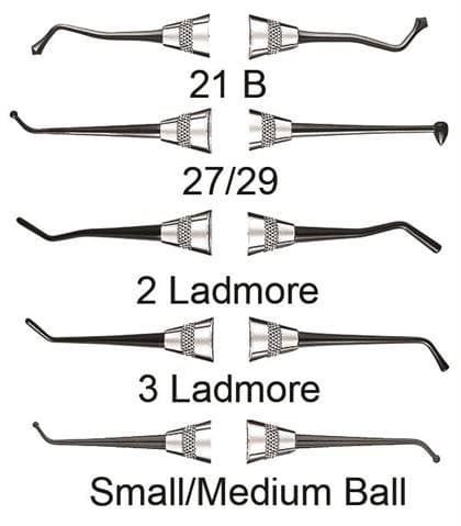 Hu-Friedy XTS Composite Burnisher #27/29 Double-Ended, Smooth Satin Steel Handle, TNBB27/29 thumbnail 12