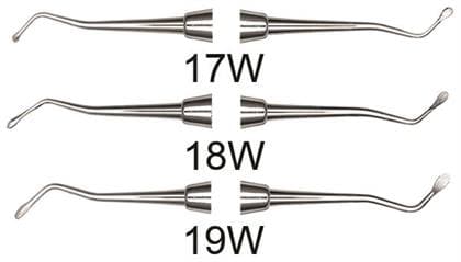 Hu-Friedy #18W Double-Ended Excavator, Oval Spoon, 1.5 mm, #41 Round Handle, EXC18W thumbnail 7