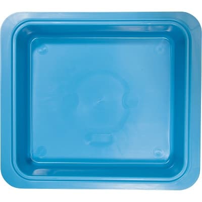 Zirc Procedure Tub Only, Neon Blue, 12-1/4" x 10-7/8" x 2-3/4", 20Z463-N thumbnail 7