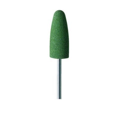 Meisinger 9573V-100-HP-GRN Coarse Acrylic Green Polisher, HP Shank, Cone/Bullet Shape, 10mm Head, Pack of 5 thumbnail 5