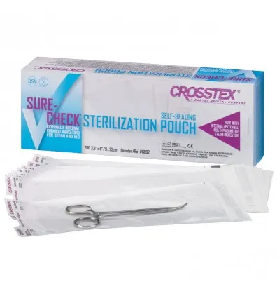 Sure-Check Self-Seal Sterilization Pouches, 10" x 15", Clear, 100/Box, SCL10152 thumbnail 7