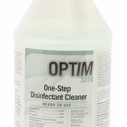 Optim 33TB One-Step Surface Cleaner & Disinfectant, 1 Gallon Bottle, OPT33-4X1 thumbnail 6