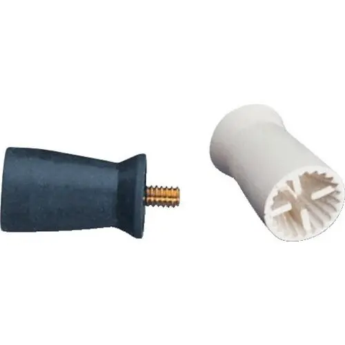 Young Dental Traditional Web Prophy Cups, Webbed, Screw Type, Firm, White, Long, 144/Pk, 051301 thumbnail 6