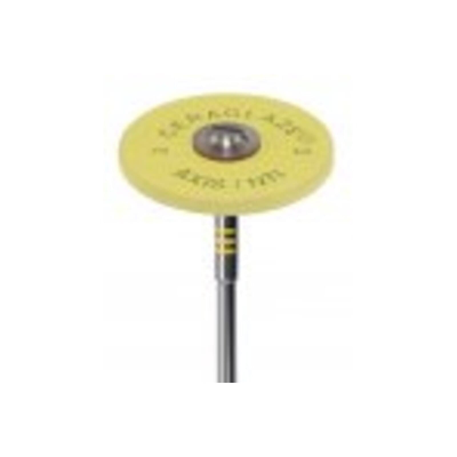 NTI CeraGlaze Porcelain Polisher, Superfine, Yellow, Large Wheel, HP, 25 mm, 1/Pk, P30001 thumbnail 8