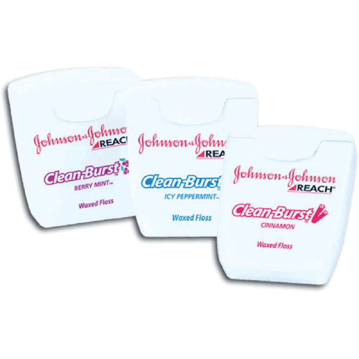 Reach CleanBurst Waxed Dental Floss, Cinnamon, 5 yd Patient Size, 144/Case, 211896600 thumbnail 4