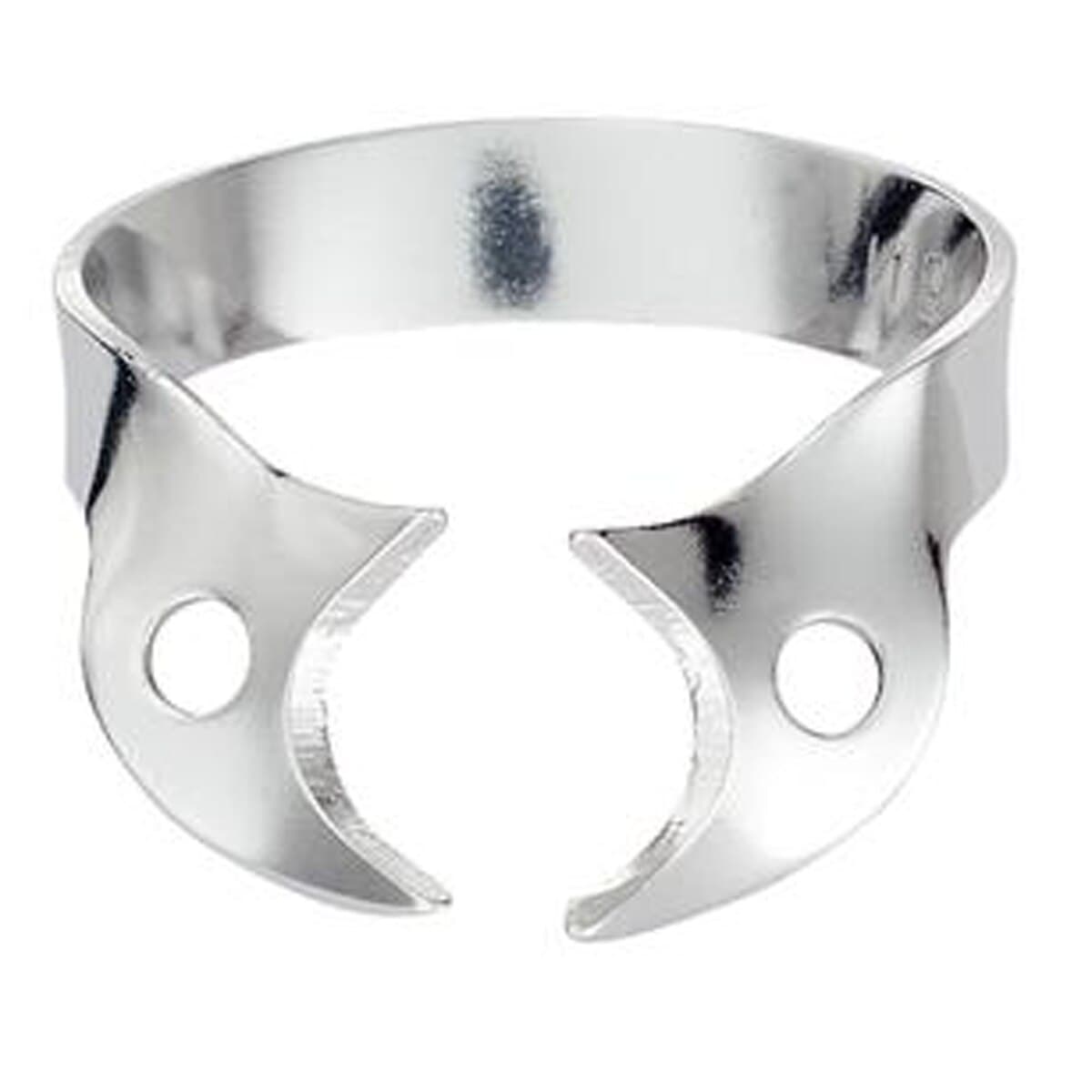 Hygenic HySolate Rubber Dam Clamp, #W8A, Wingless, Gloss Finish, Small, Downward Sloped Jaws, 1/Pk, H02766 thumbnail 7