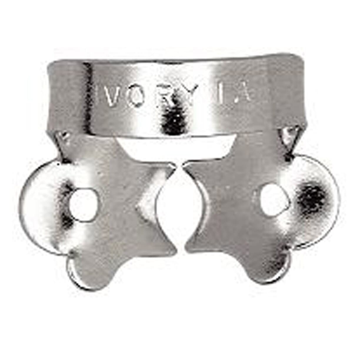 Ivory Stainless Steel Rubber Dam Clamp, Winged, #1A, Bicuspid/Anterior, 50057308 thumbnail 3