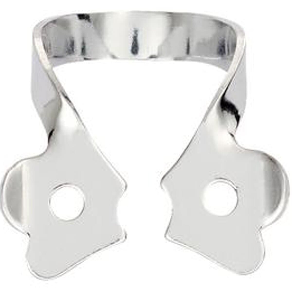 Hygenic HySolate Rubber Dam Clamp, #00, Winged, Gloss Finish, Upper & Lower Premolar/Anterior, Stainless Steel, 1/Pk, H02762 thumbnail 7