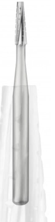 SS White Standard Operative Carbide Bur, FG, Tapered Fissure Flat End Cross Cut, #701, 1.2 mm Head, 10/Pk, 15015 thumbnail 7