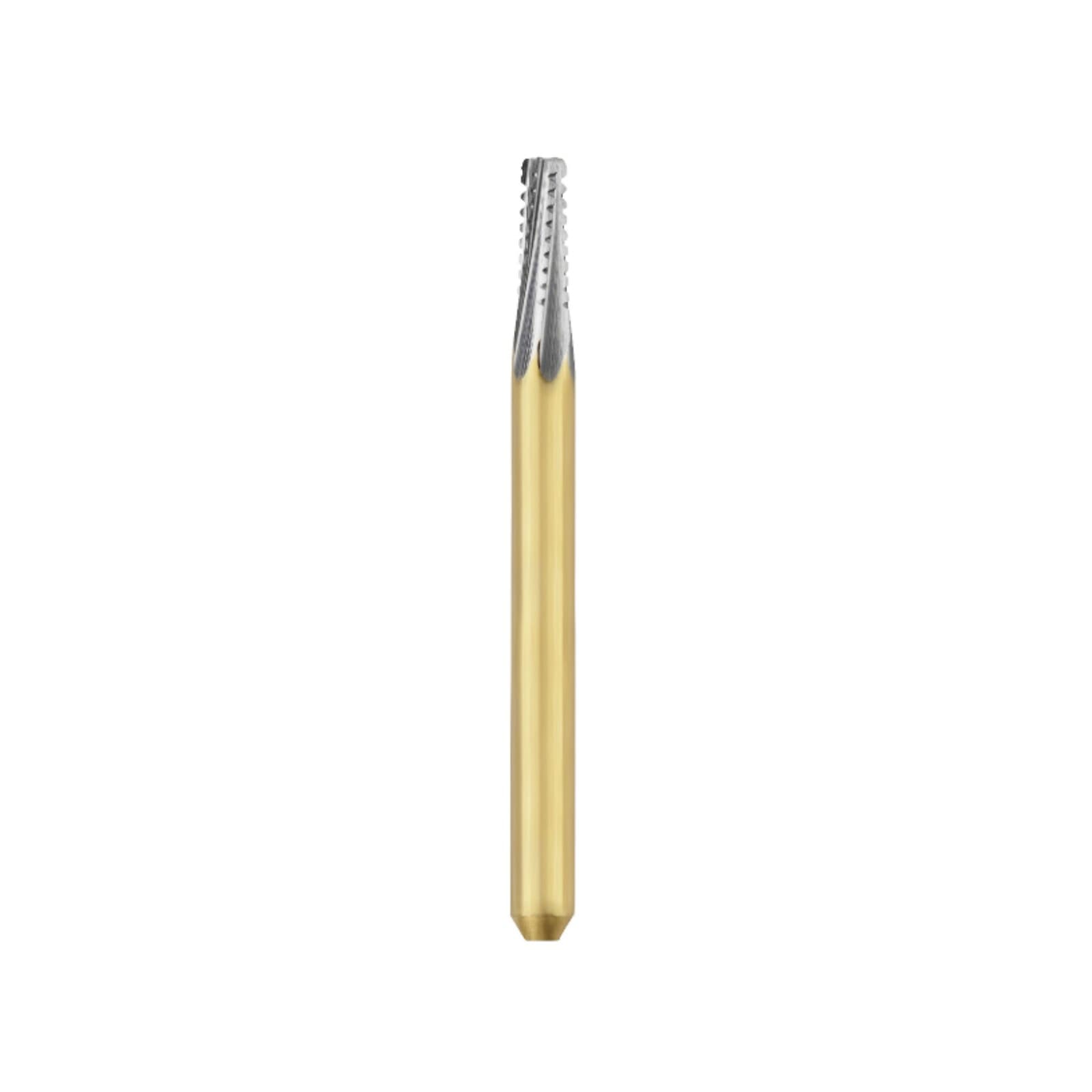 Great White® Ultra Carbide Bur, FG, Flat End Taper, #GWU 845KR-016, 1.6 mm Diameter, 4 mm Length, 5/Pkg thumbnail 2