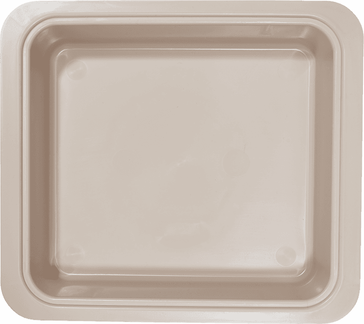 Zirc Procedure Tub Only, Beige, 12-1/4" x 10-7/8" x 2-3/4", 20Z463-G thumbnail 2