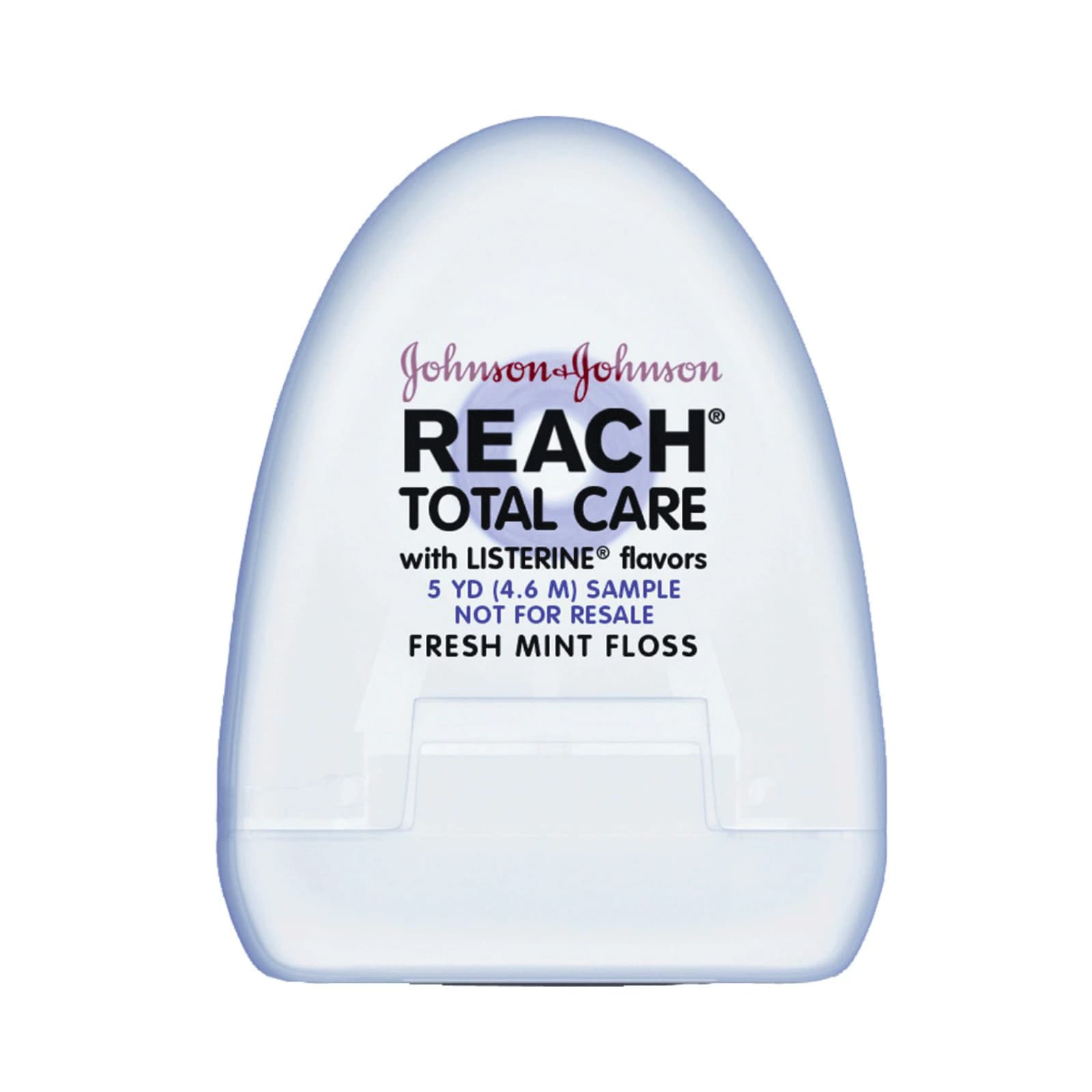 Listerine UltraClean Mint Dental Floss, 5 yd, Trial Size, 72/Case, 523521800 - Reach Dental Floss Ultra Clean Mint 5yd 72/Case - Image 1