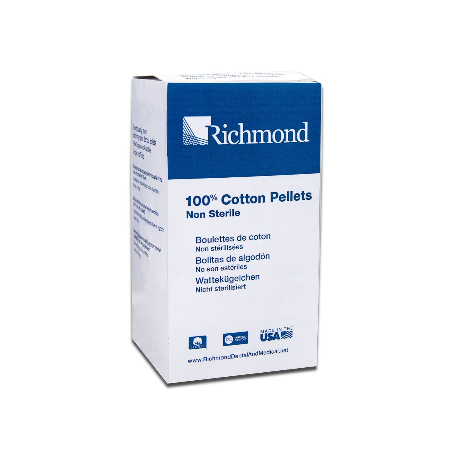 Richmond Cotton Pellets, Size #1, 9/32" Diameter, 2000/Box, 100106 thumbnail 12