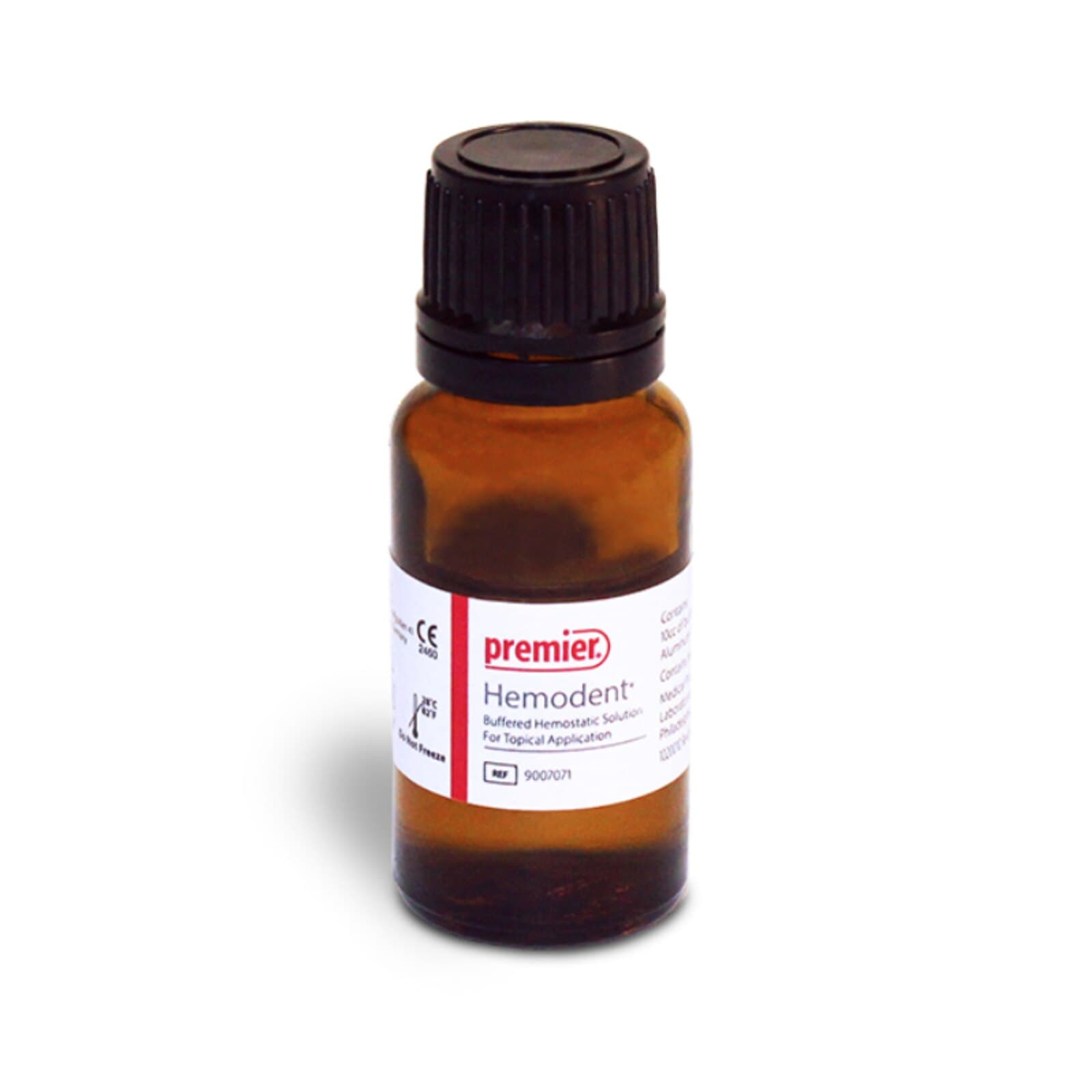 Hemodent Topical Hemostatic Solution, Buffered Aluminum Chloride, Epinephrine-Free, 10 cc Bottle, 9007071 thumbnail 7