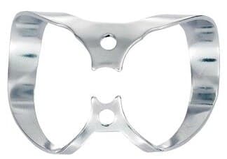 Hygenic Rubber Dam Clamp, #W9, Wingless, Gloss Finish, Anterior, H02770 thumbnail 3